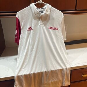 NWT. Men’s IU Adidas medium polo